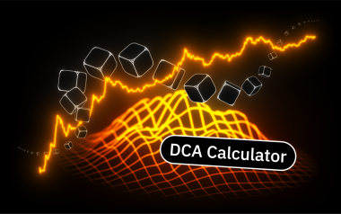 Bitcoin DCA Calculator Graphic